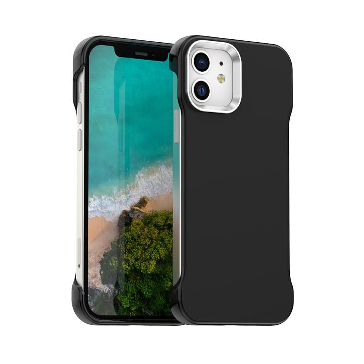 Custodia per telefono ultra sottile senza cornice in TPU + PET + PC antiurto., For iPhone 13, For iPhone 12, For iPhone 12 Pro Max