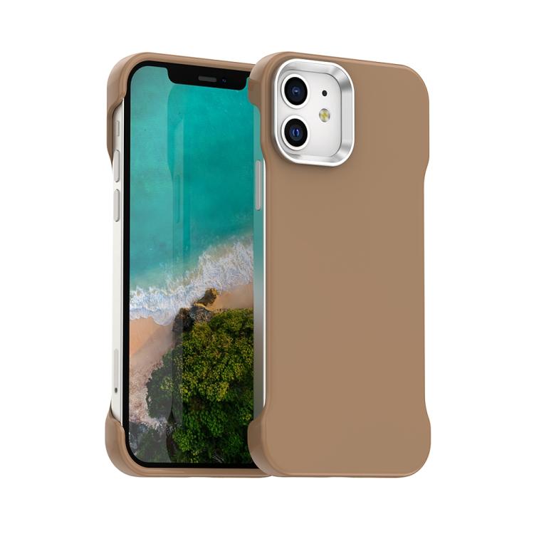 Custodia per telefono ultra sottile senza cornice in TPU + PET + PC antiurto., For iPhone 13, For iPhone 12, For iPhone 12 Pro Max
