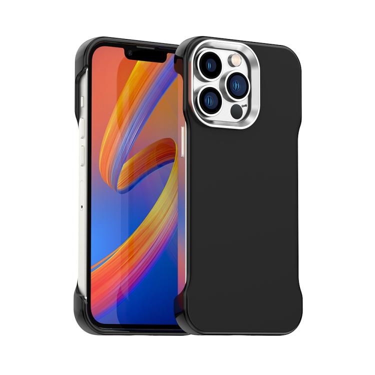 Custodia per telefono ultra sottile senza cornice in TPU + PET + PC antiurto., For iPhone 13, For iPhone 12, For iPhone 12 Pro Max