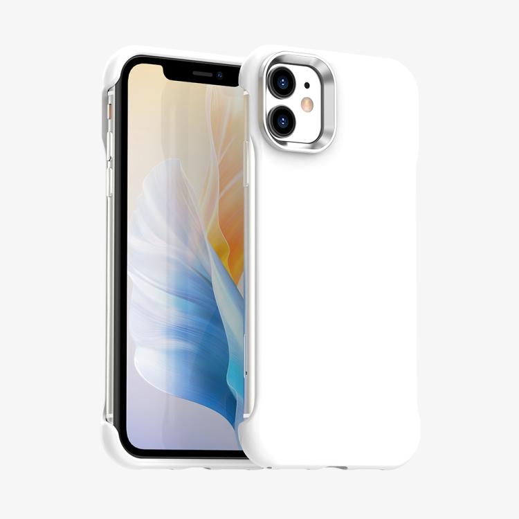 Custodia per telefono ultra sottile senza cornice in TPU + PET + PC antiurto., For iPhone 12 Pro, For iPhone 11 Pro Max, For iPhone 11