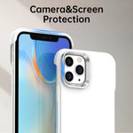Custodia per telefono ultra sottile senza cornice in TPU + PET + PC antiurto., For iPhone 11 Pro