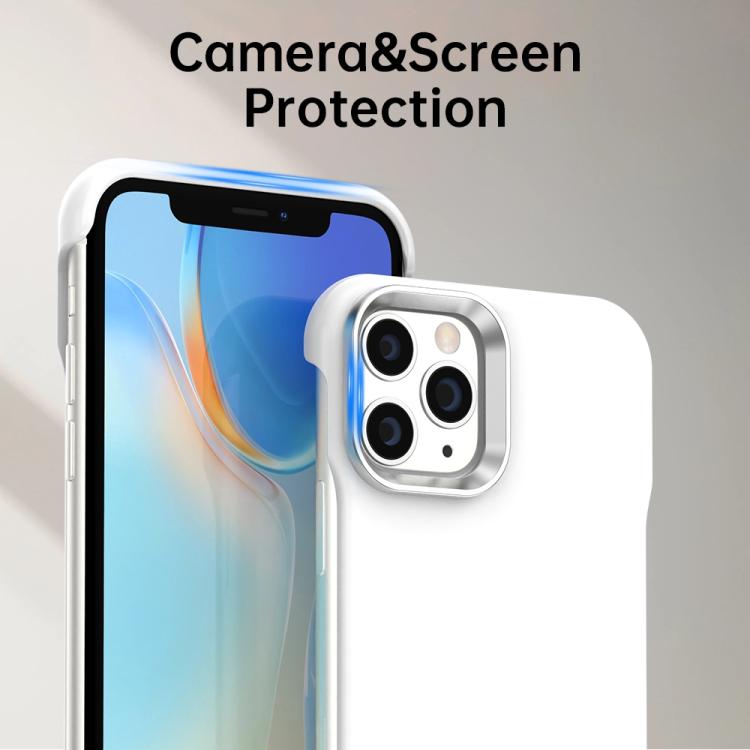 Custodia per telefono ultra sottile senza cornice in TPU + PET + PC antiurto., For iPhone 11 Pro