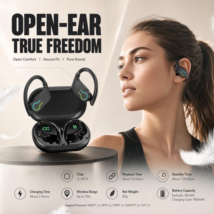 YYK-Q63-6 Auricolari sportivi wireless Bluetooth aperti