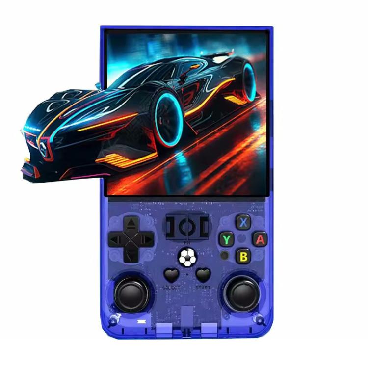 R36 MAX, console portatile retrò con schermo IPS HD da 4 pollici e oltre 18.000 giochi integrati., 64G