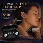 Auricolare wireless Bluetooth Q81 con riduzione del rumore e display digitale a LED.