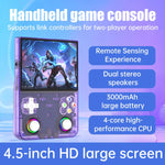 Console portatile retrò R36 Ultra X con schermo IPS HD da 4,5 pollici e oltre 18.000 giochi integrati., 32G