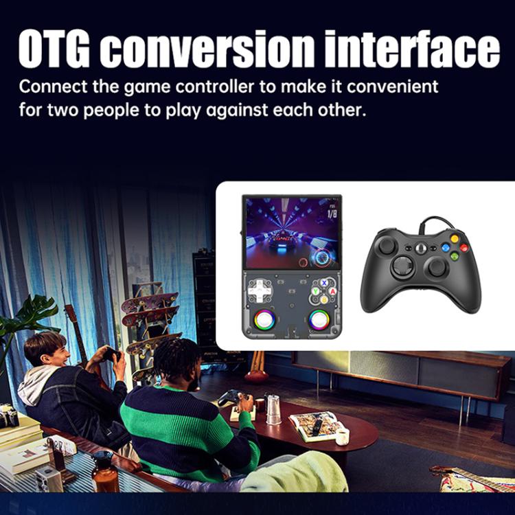 Console portatile retrò R36 Ultra X con schermo IPS HD da 4,5 pollici e oltre 18.000 giochi integrati., 32G