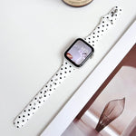 Cinturino per orologio in silicone sottile con fibbia inversa stampata., For Apple Watch 46mm / 49mm / 45mm / 44mm, For Apple Watch 42mm / 41mm / 40mm / 38mm