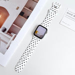 Cinturino per orologio in silicone con fibbia stampata a rovescio., For Apple Watch 46mm / 49mm / 45mm / 44mm, For Apple Watch 42mm / 41mm / 40mm / 38mm