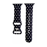 Cinturino per orologio in silicone con fibbia stampata a rovescio., For Apple Watch 46mm / 49mm / 45mm / 44mm, For Apple Watch 42mm / 41mm / 40mm / 38mm
