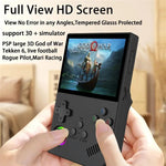 XGB36 Console portatile retrò da 3,5 pollici con schermo IPS HD e supporto per oltre 30 emulatori., 64G