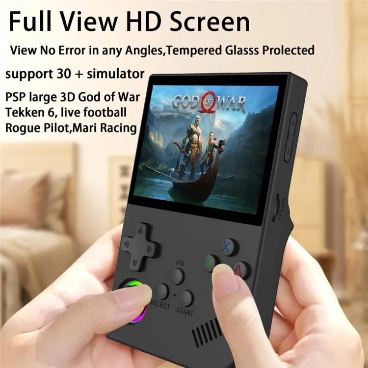 XGB36 Console portatile retrò da 3,5 pollici con schermo IPS HD e supporto per oltre 30 emulatori., 64G