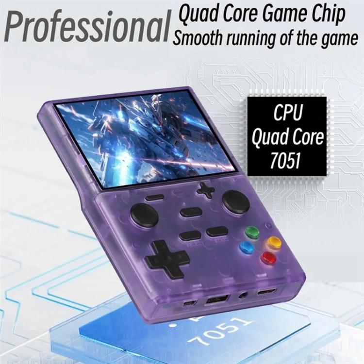 XGB35 Console portatile retrò con schermo IPS HD da 3,5 pollici, supporta 10 emulatori, 8G, 8G+64G