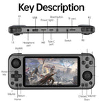 Console di gioco portatile RG3566 con schermo touch IPS 5"