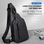 OUMANTU 0126 Borsa a tracolla/petto da esterno di grande capacità, traspirante e impermeabile