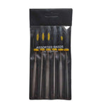 Set di 6 utensili rotanti per intaglio e levigatura del legno.