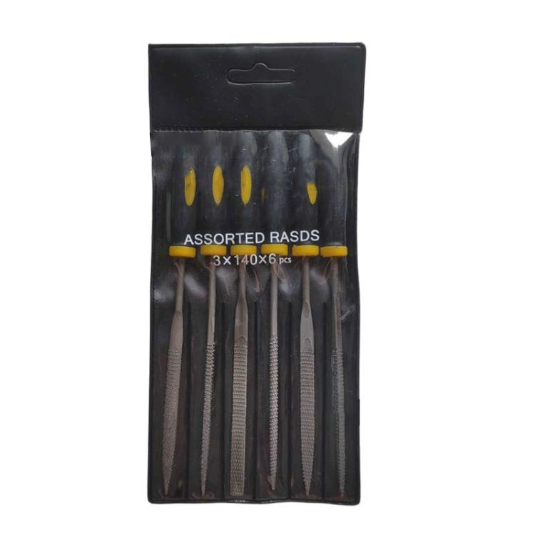 Set di 6 utensili rotanti per intaglio e levigatura del legno.