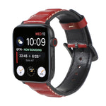 Cinturino in vera pelle per Apple Watch Series 6 e SE e 5 e 4 40 mm / 3 e 2 e 1 38 mm, For Apple Watch Series 7 41mm / 6 & SE & 5 & 4 40mm / 3 & 2 & 1 38mm