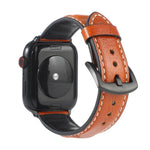 Cinturino in vera pelle per Apple Watch Series 6 e SE e 5 e 4 40 mm / 3 e 2 e 1 38 mm, For Apple Watch Series 7 41mm / 6 & SE & 5 & 4 40mm / 3 & 2 & 1 38mm