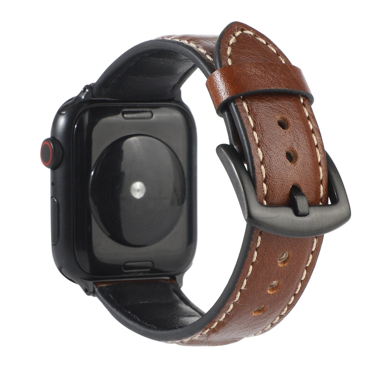 Cinturino in vera pelle per Apple Watch Series 6 e SE e 5 e 4 40 mm / 3 e 2 e 1 38 mm, For Apple Watch Series 7 41mm / 6 & SE & 5 & 4 40mm / 3 & 2 & 1 38mm