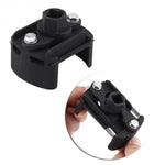 Chiave per filtro olio a 2 ganasce regolabile in acciaio fuso universale Strumento di rimozione per la rimozione del carburante Chiavi per filtri in acciaio fuso a due griffe, 80-105mm, 105-145mm