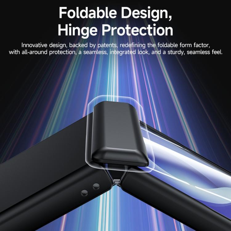 Custodia per telefono con cerniera integrata in policarbonato satinato effetto pelle, rivestimento spray, cerniera in PC., For Galaxy Z Flip8 5G