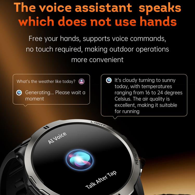 Smartwatch KT92 con display TFT da 1,7 pollici, impermeabilità fino a 3 ATM, controllo tramite rotella e batteria da 1000 mAh.