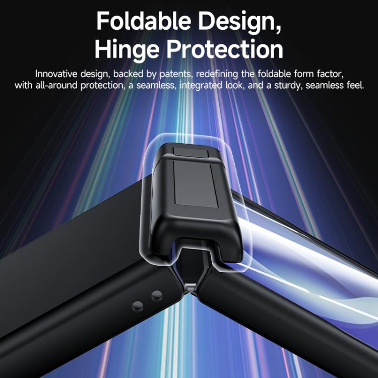 Custodia per telefono con cerniera in policarbonato satinato effetto pelle, con pellicola integrata, supporto in cerniera., For Galaxy Z Flip8 5G