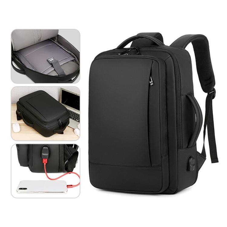 Zaino per laptop da lavoro impermeabile OUMANTU 1905 di grande capacità