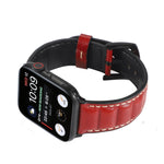 Cinturino in vera pelle per Apple Watch Series 6 e SE e 5 e 4 44 mm / 3 e 2 e 1 42 mm, For Apple Watch Series 7 45mm / 6 & SE & 5 & 4 44mm / 3 & 2 & 1 42mm