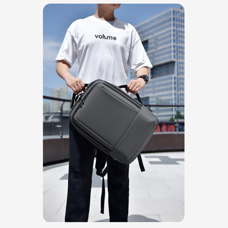 Zaino per laptop da lavoro impermeabile OUMANTU 2103B di grande capacità