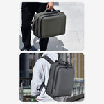 Zaino per laptop da lavoro impermeabile OUMANTU 2103B di grande capacità