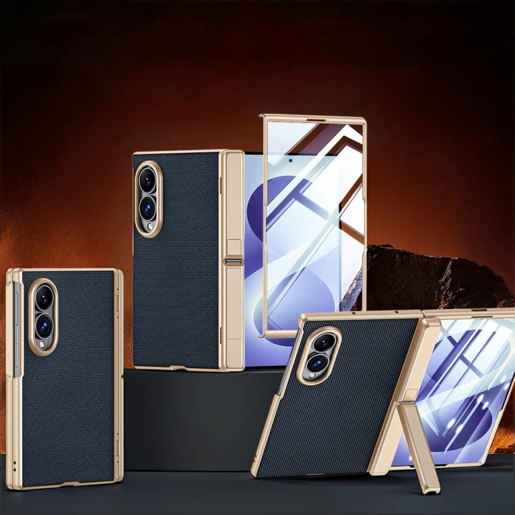 Custodia per telefono con cerniera a molla, in pelle vegana e pellicola integrata., For Galaxy Z Fold8 5G, For Galaxy Z Fold8 Ultra 5G