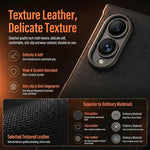 Custodia per telefono con cerniera a molla, in ecopelle vegana, supporto magnetico a 360° e pellicola integrata., For Galaxy Z Fold8 5G, For Galaxy Z Fold8 Ultra 5G