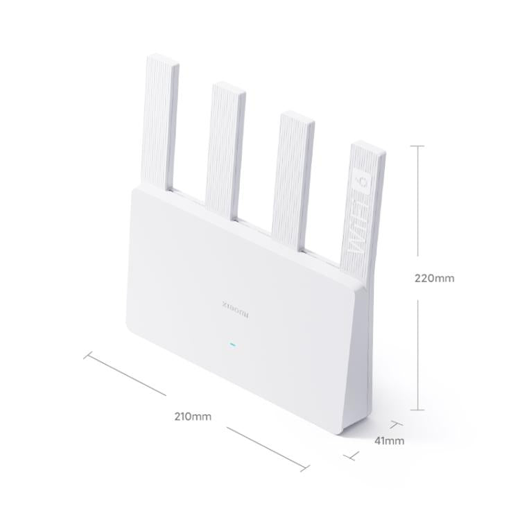 Router Xiaomi AX3000E Wi-Fi 6 Dual-Band 3000Mbps, spina USA, AX3000E