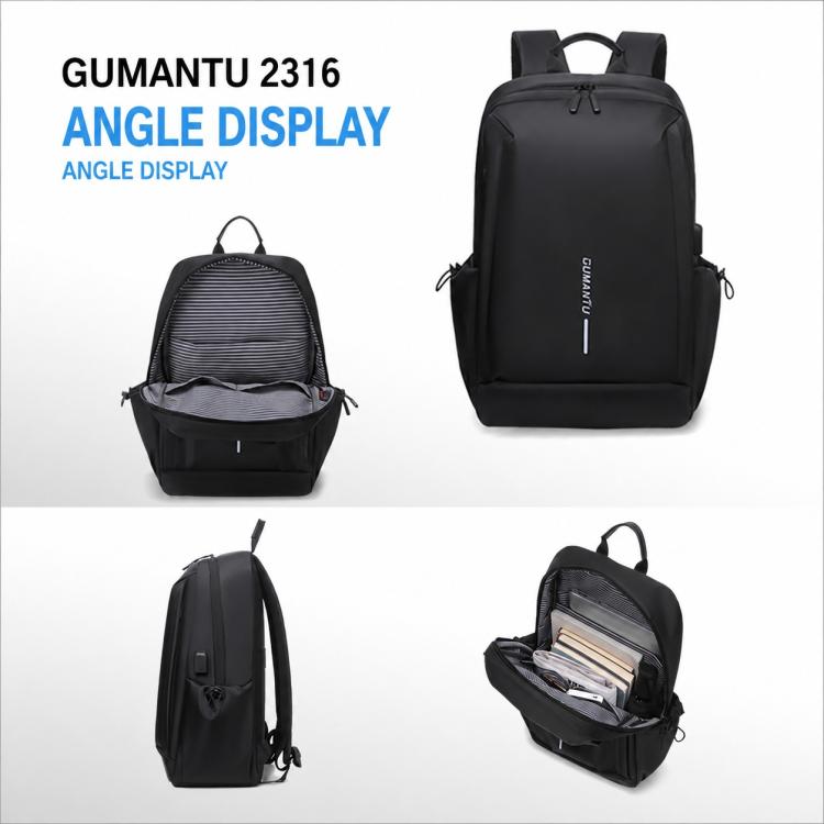 Zaino multifunzionale con logo aziendale OUMANTU 2316 per laptop