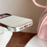 Custodia per telefono BAFFKKAF con cornice galvanizzata e pannello posteriore in vetro., For iPhone 15
