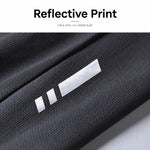 Maglia da corsa da uomo ad asciugatura rapida, estiva, in seta ghiaccio, a maniche corte, 5XL