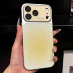 Protezione per le lenti, acrilico opaco sfumato glitterato + custodia per telefono in PC, For iPhone 17 Pro Max, For iPhone 17 Pro, For iPhone 17, For iPhone 16 Pro Max