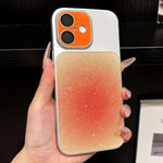Protezione per le lenti, acrilico opaco sfumato glitterato + custodia per telefono in PC, For iPhone 17 Pro Max, For iPhone 17 Pro, For iPhone 17, For iPhone 16 Pro Max