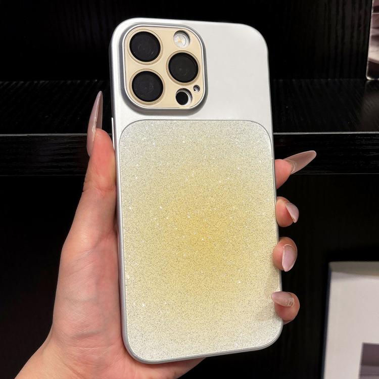 Protezione per le lenti, acrilico opaco sfumato glitterato + custodia per telefono in PC, For iPhone 17 Pro Max, For iPhone 17 Pro, For iPhone 17, For iPhone 16 Pro Max