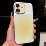 Protezione per le lenti, acrilico opaco sfumato glitterato + custodia per telefono in PC, For iPhone 16 Pro, For iPhone 16, For iPhone 15 Pro Max, For iPhone 15 Pro