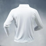 Abbigliamento da palestra da uomo ad asciugatura rapida con mezza cerniera, White + Light Blue Set, White + Light Blue Long Sleeve, Black + Light Blue Set, Black + Light Blue Long Sleeve