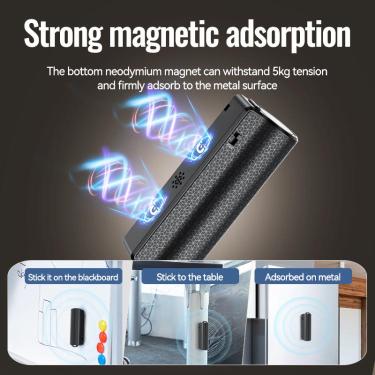 Registratore vocale magnetico intelligente Q70V con attivazione vocale e tempo di standby ultra-lungo., 4GB, 8GB, 16GB, 32GB, 64GB, 128GB