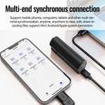 Registratore vocale magnetico intelligente Q70V con attivazione vocale e tempo di standby ultra-lungo., 4GB, 8GB, 16GB, 32GB, 64GB, 128GB