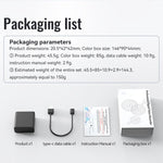 Registratore vocale intelligente magnetico Q65A con lunga durata della batteria in standby e supporto per l'app AIREC., 4GB, 8GB, 16GB, 32GB, 64GB, 128GB, 256GB