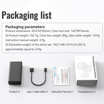 Registratore vocale intelligente magnetico Q65A+ con standby ultra-lungo e supporto per l'app AIREC., 4GB, 8GB, 16GB, 32GB, 64GB, 128GB, 256GB