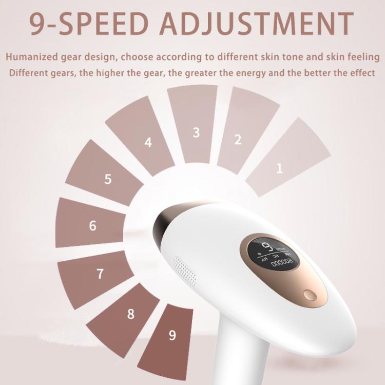Dispositivo di epilazione a luce pulsata AI17 con ghiaccio elettrico, EU Plug, US Plug, UK Plug