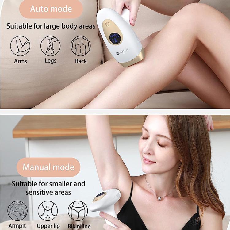 Dispositivo di epilazione a luce pulsata AI17 con ghiaccio elettrico, EU Plug, US Plug, UK Plug