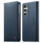 Custodia per telefono Dierfeng in pelle vegana con chiusura magnetica e protezione RFID in metallo., For Galaxy S26 FE 5G